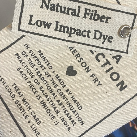 Emerson Fry India Collection Vibrant Floral Maxi Dress NWT - Picture 9 of 10